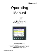 Honeywell eZtrend V5 Operating Manual preview