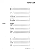 Preview for 4 page of Honeywell eZtrend V5 Operating Manual