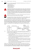 Предварительный просмотр 16 страницы Honeywell F-BO-AFE70 Series Installation, Connection, Commissioning, Maintenance