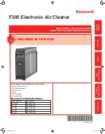 Honeywell F300 Professional Installation Manual предпросмотр