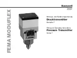 Honeywell Fema Moduflex F Series Fitting And Operating Instructions предпросмотр