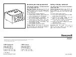 Предварительный просмотр 16 страницы Honeywell Fema Moduflex F Series Fitting And Operating Instructions