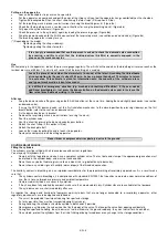 Preview for 16 page of Honeywell FENZY X-PRO Instructions Manual