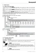 Предварительный просмотр 64 страницы Honeywell FF-SYA14 Series Manual