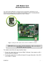 Honeywell Fire-Lite 2UD Mounting Instructions preview