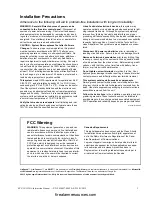 Preview for 3 page of Honeywell Fire-Lite Alarms ECC-125DA Installation Manual