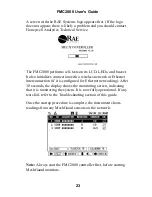 Preview for 25 page of Honeywell FMC2000 User Manual