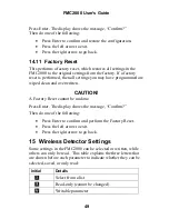 Preview for 51 page of Honeywell FMC2000 User Manual