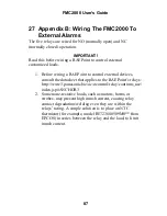 Preview for 89 page of Honeywell FMC2000 User Manual