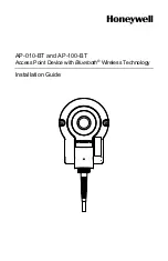 Preview for 1 page of Honeywell FocusBT AP-010-BT Installation Manual