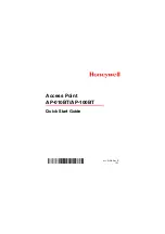 Honeywell FocusBT AP-010-BT Quick Start Manual preview