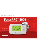 Preview for 1 page of Honeywell FOCUSPRO 5000 Brochure