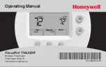 Honeywell FocusPro TH5320R Operating Manual preview