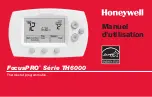 Preview for 27 page of Honeywell FocusPRO TH6110D Operating Manual