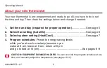 Preview for 4 page of Honeywell FOCUSPRO TH6320R Operating Manual