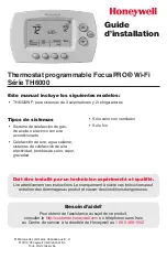 Preview for 13 page of Honeywell FocusPRO TH6320WF Wi-Fi Series Installation Manual