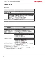 Preview for 38 page of Honeywell FS20X Series User Manual