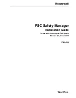 Предварительный просмотр 1 страницы Honeywell FSC-SM Installation Manual