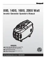 Honeywell G0060651 Operator'S Manual preview