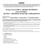 Preview for 8 page of Honeywell G0062610 Installation Manuallines