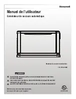 Предварительный просмотр 73 страницы Honeywell G0062610 Owner'S Manual