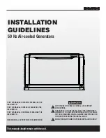 Honeywell G0062790 Installation Manuallines preview