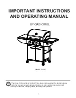Honeywell G410 Operating Manual preview