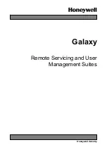 Honeywell Galaxy Dimension Manual preview