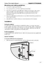 Предварительный просмотр 217 страницы Honeywell Galaxy Flex Installer Manual