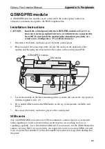 Предварительный просмотр 221 страницы Honeywell Galaxy Flex Installer Manual