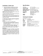 Preview for 2 page of Honeywell Gamewell FCI 2151 Manual