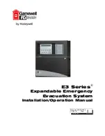 Preview for 2 page of Honeywell Gamewell-FCI E3 Series Installation & Operation Manual