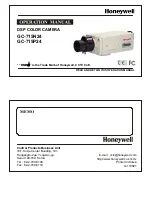 Предварительный просмотр 1 страницы Honeywell GC-715N24 Operation Manual