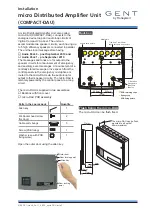 Honeywell GENT COMPACT-DAU Installation Manual preview