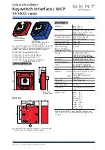 Honeywell GENT S4-34 Series Data And Installation preview