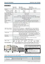 Preview for 4 page of Honeywell GENT S4-34410 Data And Installation