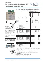 Honeywell GENT S4-INTERFACE-PROG User Manual preview