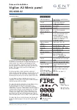 Honeywell Gent Vigilon A3 Mimic Data And Installation preview