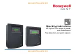 Предварительный просмотр 1 страницы Honeywell GENT Vigilon Plus Series Operating Instructions Manual