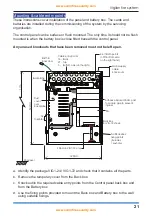 Предварительный просмотр 21 страницы Honeywell Gent Vigilon Installation Instructions Manual