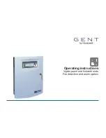 Honeywell GENT Operating Instructions Manual предпросмотр