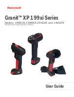 Предварительный просмотр 1 страницы Honeywell Granit XP 199 i Series User Manual