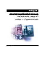 Preview for 1 page of Honeywell GSMVLP4G Installation And Programming Manual