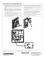 Preview for 2 page of Honeywell GSMX-AUDIO Cable Routing Instructions