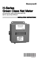 Honeywell H Series Installation Instructions Manual preview