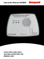 Preview for 1 page of Honeywell H450EN User Manual