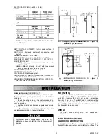 Preview for 3 page of Honeywell H46C-F Installation And Operation Manual