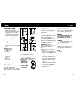 Предварительный просмотр 17 страницы Honeywell HA150E User Instructions