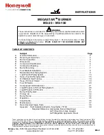 Honeywell Hauck MEGASTAR MS-150 Instructions Manual preview