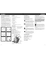 Preview for 10 page of Honeywell HAW501E Operation Instructions Manual